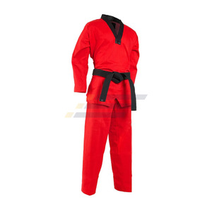 Uniforme de Artes Marciales de Taekwondo Cómodo con Logotipo Personalizado, Alta Calidad, Bajo Precio, Hecho en Pakistán, Servicio OEM Disponible - Product Image 4