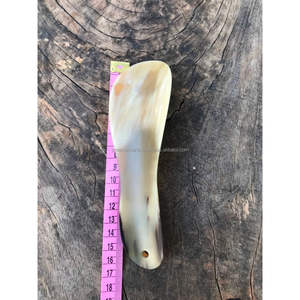 ฮอร์นรองเท้าเขาวัวทำด้วยมือกระเป๋านางฟ้าแกะสลักเป็นมิตรกับสิ่งแวดล้อมขนาดรองเท้าน้ำหนักเบาสวมใส่อุปกรณ์เสริม - Product Image 5