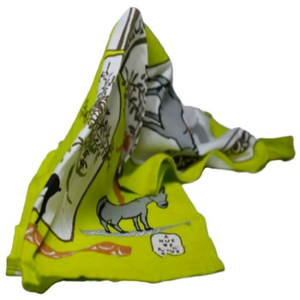 Serviette de cuisine carrée en coton pur tissé, motif nid d'abeille, séchage rapide, design gaufré avec crochet, facile à nettoyer, motif rayé, vente en gros - Product Image 5