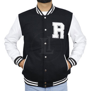 Best Price 100% Cotton <b>Letterman</b> <b>Jacket</b> Customized Logo Front Private Label Winter <b>Jacket</b> for Sale - Product Image 3