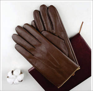 Ladies Winter Fashion Dressing <b>Gloves</b> 2026 Dress Unlined Leather <b>Gloves</b> Winter <b>Men</b> Dress Leather <b>Gloves</b> 2026 OEM - Product Image 4