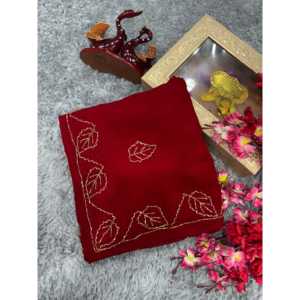 ชุดราตรีดีไซเนอร์สวยงาม งานฝีมือ Katdana ชุดงานเลี้ยงแบบ Saree - Product Image 6