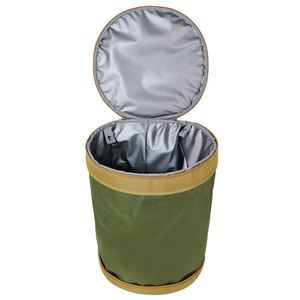 Vietnam Lifestyle Bags Green Neoprene Zipper Closure Handle Picnic Use Insulated Cooler Bag - Product Image 6