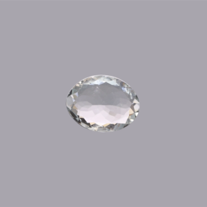 Natural Sky Blue Aquamarine 3.95 Ct Oval Faceted Cabochon Loose Gemstone for Fine Jewelry - Product Image 2