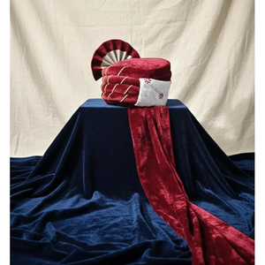 Élégant pagdi multicolore Kundan Polki pour marié, bijoux de mode Safa Kilangi pour homme, turban Safa Kilangi pour mariage - Product Image 4