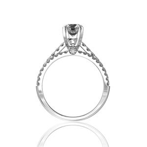 Nueva Colección de Joyería Vietnamita Glosbe & Co, Anillo de Compromiso para Mujer con Diamante Natural de 5.4 Ly D/VVS1, Diseño Elegante - Product Image 4