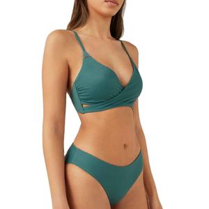 Traje de Baño de Textura Suave, Material Único, Comodidad de Lujo, Bikini de Playa para Mujer - Product Image 1