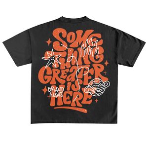 Camiseta de Algodón Verde para Hombre Aunts Et Uncles, Manga Corta, Corte Regular, Diseño con Letras Estampadas en la Espalda, Estilo Casual - Product Image 6