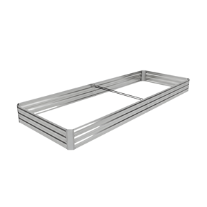 Bac à plantes surélevé pour jardin extérieur, galvanisé, fournisseur en gros de bacs à plantes surélevés pour jardin, pour légumes, NP GGB006 - Product Image 4