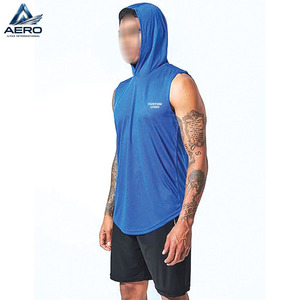 Al por mayor, el mejor material, paquete de 3 sudaderas sin mangas para hombre, camisetas de entrenamiento, camisetas con capucha para musculación, ropa deportiva. - Product Image 5
