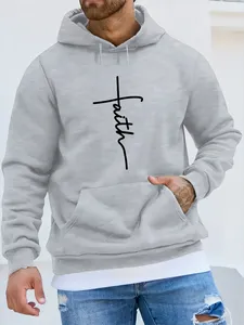 เสื้อฮู้ดคอลเลคชั่นสตรีทแวร์พิมพ์ลาย  ความสบายสูงสุดสำหรับผู้ชาย ผ้าฟลีซพรีเมียม น้ำหนักพิเศษ สีสันตามสั่ง - Product Image 5