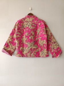 Indigo Cotton <b>Jacket</b>, <b>Reversible</b> <b>Jacket</b>, Vintage <b>Jacket</b>, Cotton <b>Jackets</b> For Women, New Collection, Party Wear <b>Jacket</b>, - Product Image 4