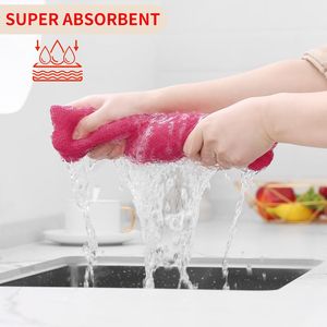 Strofinacci da Cucina Ultra Morbidi in 100% Cotone a Nido d'Ape, Asciugatura Rapida, 30x30 cm, Confezione da 6, Colore Grigio - Product Image 6