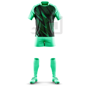 Maillot et short de rugby personnalisés à impression numérique, coupe-vent, écologiques, 100 % polyester, tenue de sport athlétique durable pour - Product Image 3