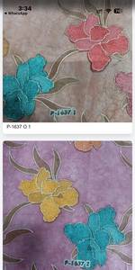 ผ้าเครปพิมพ์ลายพรีเมียม - ผ้าพิมพ์ลายดอกไม้และลวดลายดิจิทัลเนื้อนุ่ม สำหรับชุดส่าหรี ชุดสูท ชุดเดรส และชุดคุर्ติสสำหรับนักออกแบบ - Product Image 5