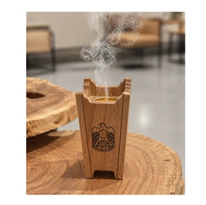 Wooden Sandalwood Oud Incense Holder <b>Burner</b> Aromatherapy Diffuser Decorative Fragrance Stand <b>for</b> Home Spa - Product Image 3