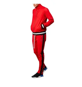 Người Đàn Ông Chất Lượng Cao Bên Dải Sweatsuit Người Đàn Ông Mới Phong Cách Thời Trang Bên Dải Tracksuit Cho Mùa Đông Cộng Với Kích Thước Tracksuit