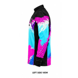 Camiseta de Paintball Sublimada Personalizada de Manga Larga con Cuello en V, Ropa Deportiva Transpirable para Equipos - Product Image 5