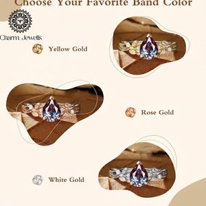 Charm_Jewells Cushion Cut Moissanite Engagement <b>Ring</b> Rose Gold Plated Prong Setting Romantic Gemstone Women's IGI Certified 3 GM - Product Image 6