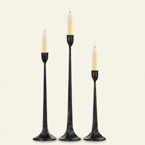 Candelabro Dorado para Centro de Mesa de Boda, Elegante Portavelas de Metal para Mesa de Comedor Moderna y Decoración Festiva - Product Image 3
