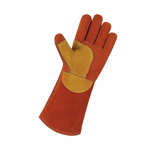 ถุงมือทำงานแบบหนาพิเศษ ยี่ห้อ Flex Grip Dexterity ทำจากหนังแพะ ถุงมือช่างเชื่อมหนังแท้ ขายดี - Product Image 2