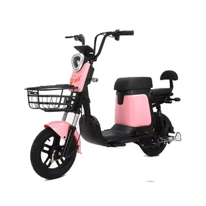Scooter Eléctrico Popular 2023 de 14 Pulgadas, Motor de 500W, Batería de Plomo-Ácido de 48V 20Ah, Bicicleta Eléctrica Urbana - Product Image 3