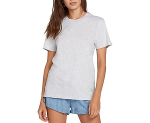 Camiseta de Verano Casual de Manga Corta Extra Grande Personalizada para Mujer, Tejida en 100% Algodón Transpirable con Estampado Puff, Talla Grande - Product Image 4