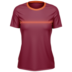 Chemises sublimées pour femmes, imprimées sur mesure, polyester, séchage rapide, vêtements de sport, t-shirt sublimé pour femmes, respirant, vêtements décontractés imprimés - Product Image 3
