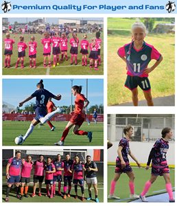 Uniformes de Fútbol Personalizados, Camiseta de Fútbol Americano Versión Jugador, Conjunto Completo de Ropa Deportiva, Camisetas de Fútbol - Product Image 3