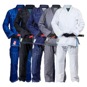 ชุดฝึกศิลปะการต่อสู้คุณภาพสูง ทนทาน น้ำหนักเบา สำหรับทุกเพศ พร้อมโลโก้สั่งทำได้ สำหรับ MMA คาราเต้ BJJ ราคาขายส่ง - Product Image 1