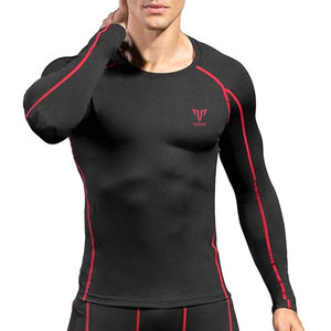 Chemises de compression en tissu sergé tricoté, anti-rides, légères, écologiques, pour un confort optimal et des performances sportives quotidiennes - Product Image 5