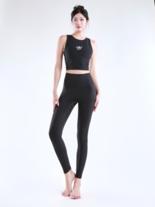 Ensemble de yoga taille haute à séchage rapide : soutien-gorge de sport et leggings pour le fitness - Product Image 5