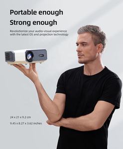 Mini Proyector Portátil Android A004 Pro 2026, Económico, 1080P, Compatible con 4K, LCD, Cine en Casa, Aula, con Google GTV y Netflix - Product Image 2