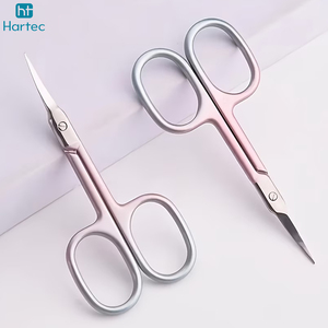 Custom Logo Cuticle <b>Trimmer</b> Ultra-Fine Mirror Polish Latest Design Beauty Grooming Tool Stainless Steel Manicure Scissors - Product Image 6
