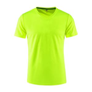 Camiseta informal de calidad para hombre, camisa de manga corta con cuello en V, de bambú 100% - Product Image 5