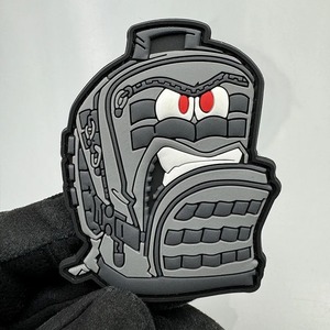 Backpack Viking Patch Clown Black Morale Badge Night <b>Light</b> for Armband - Product Image 4