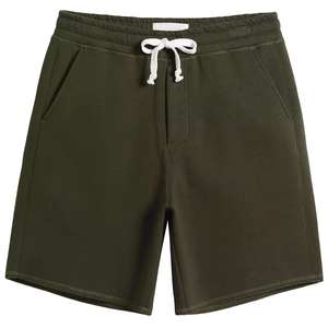 Pantalones Cortos Deportivos Casuales para Hombre, Pantalones Cortos Ligeros de Forro Polar para Entrenamiento en el Gimnasio y Actividades al Aire Libre - Product Image 3