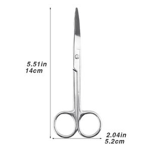 Ensemble d'instruments médicaux de micro-dissection en gros : Ciseaux à lame courbée manuels pour traumatismes, pour usage en clinique, hôpital et soins intensifs - Product Image 2