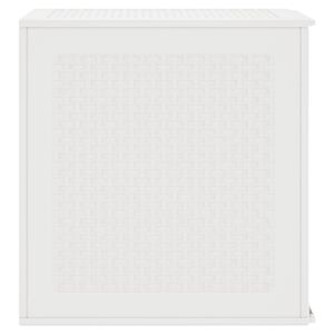 Scatola di Stoccaggio in Polipropilene Bianco, Dimensioni 21.65 X 20.87 X 22.44 Pollici - Product Image 5