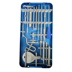 Juego de Instrumentos Quirúrgicos Ortopédicos de Acero Inoxidable, Sistema Manual de Fijación de Implantes para Trauma, Kit de Herramientas para Cirugía Ósea Reutilizable, CE - Product Image 2
