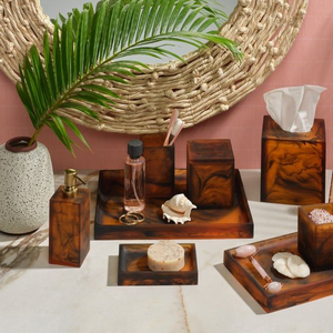 Resin <b>Bathroom</b> <b>Accessories</b> <b>Set</b> Resin <b>Bathroom</b> <b>Accessories</b> <b>Set</b> <b>Bathroom</b> <b>Sets</b> for Hotel from India - Product Image 3