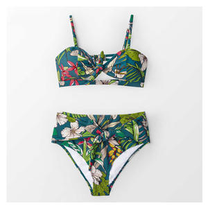 Ensemble de bikini sexy personnalisé avec logo pour femme, coupe haute, deux pièces, maillot de bain brésilien, tenue de plage d'été, vente en gros 2026, OEM ODM - Product Image 6