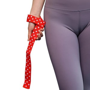 Correas de Levantamiento de Pesas Impresas en 3D, Servicio OEM, Cinta de Algodón Reforzada y Cosida, Protector de Palma Ligero y Ajustable, Suave - Product Image 4