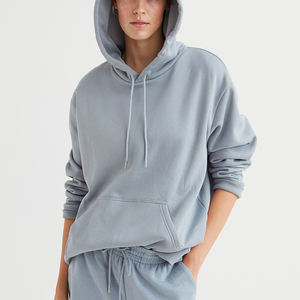 Sweat-shirts pour femmes de haute qualité, en tissu polaire, couleur personnalisée, prix de gros, avec capuche à cordon - Product Image 1