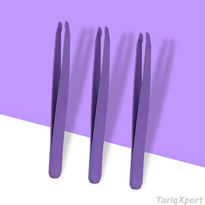 Pinzas de Precisión para Cejas de Acero Inoxidable con Punta, Logotipo Personalizado, Ligeras, Reutilizables, Herramienta para Dar Forma a las Cejas - Product Image 6