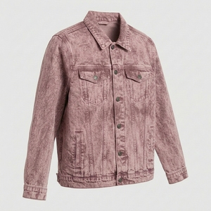 High Quality <b>Men</b> <b>Denim</b> <b>Jacket</b> Everyday Casual Jean Coat with Personalized Embroidery and Logo Printing Best Selling <b>Denim</b> <b>Jacket</b> - Product Image 4