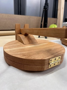 Prensa de Tortillas de Maíz Reutilizable de Madera Natural de ILAHI - Máquina para Hacer Tortillas al por Mayor, Apta para Lavavajillas, Ecológica y Plegable - Product Image 5