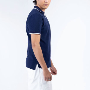 Camiseta Polo Blanca Lisa de Algodón Grueso para Hombre, Camiseta Oversize Personalizable para Hombre - Product Image 6