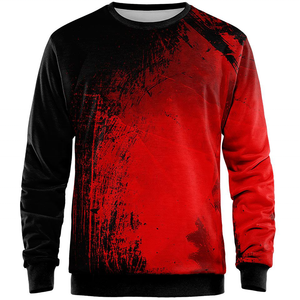 Sudadera Oversize Sublimable Negra de Algodón 100% con Bordado Personalizado y Estampado Puff, Unisex, Estilo Urbano, Venta Caliente - Product Image 2