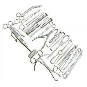 Meilleur prix pour les instruments chirurgicaux vétérinaires, outils de chirurgie générale professionnels, ensemble d'instruments chirurgicaux manuels en titane - Product Image 1